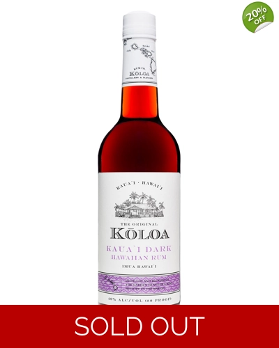 Koloa Kaua'i Dark Rum 70cl